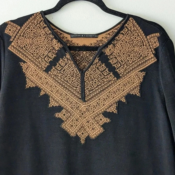 Peruvian Connection Arabesques Border Dress - Picture 2 of 6